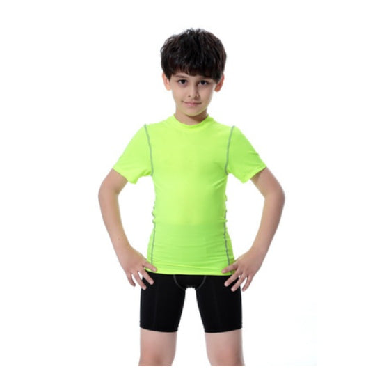 SportEase Kids Performance Apparel: Polyester + Spandex Sportswear Set