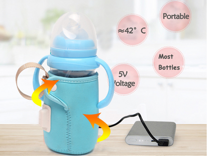 CuddleCraze WarmEase: USB Bottle Warmer for Safe and Cozy Feedings