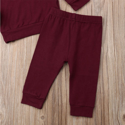 Baby's Strato Ruffled Elegance - Jumper and Pants Set