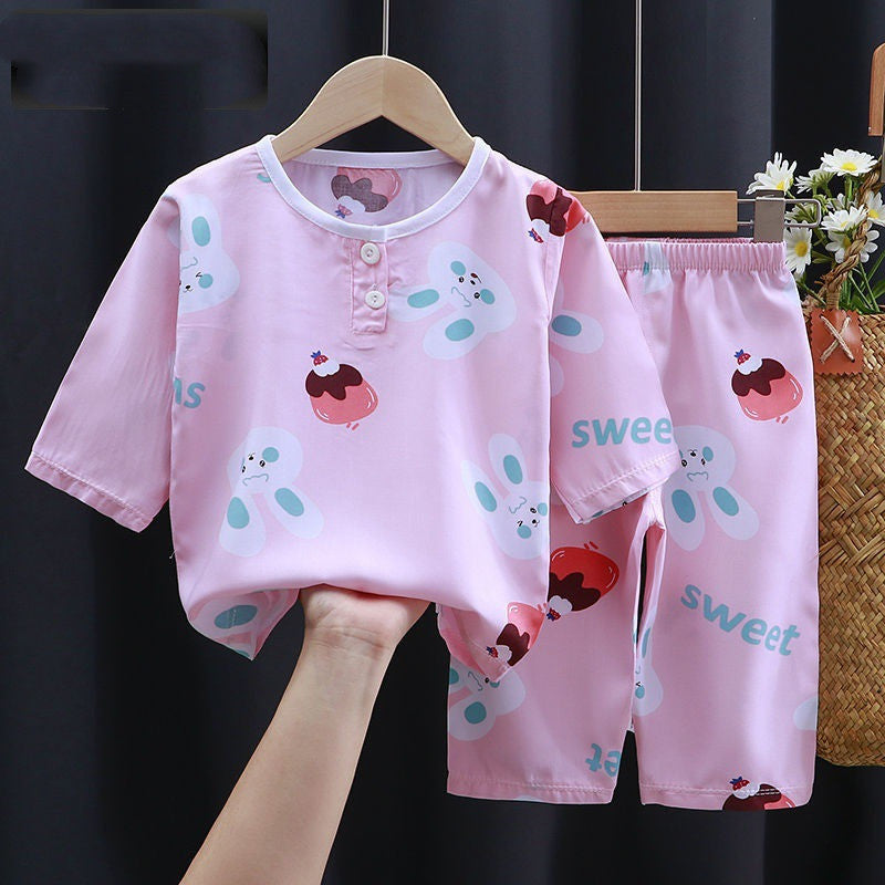 SummerCool Cotton Silk Air-conditioning Baby Clothes