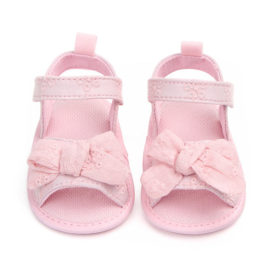 Bow-Tied Cuties: Infant Footwear in Cotton Cloth