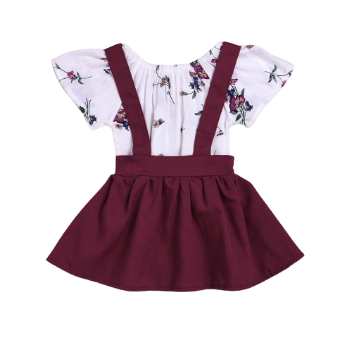 FloralFantasia Baby Outfit Extravaganza: Patricia Set for Stylish Infants