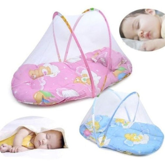 ComfortCocoon Infant Bed Dot Zipper Mosquito Net Set