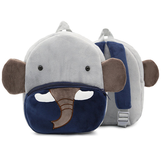 CozyCritter Children's Plush Backpacks: Cute Animal Cartoon School Bags