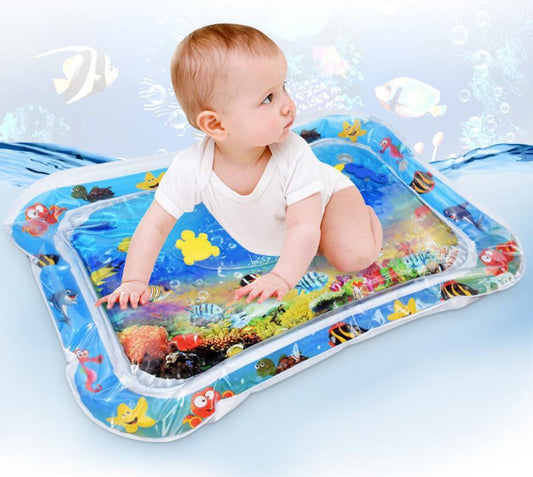 AquaGlide: Large Inflatable Water Mat for Babies and Toddlers