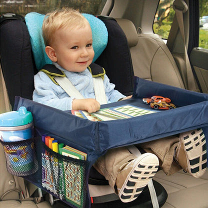 SplashSafe Journey Joy: Waterproof Toy Table Tray for Little Travelers