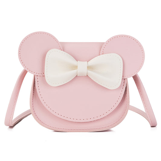 WhimsiBow Soft Girl Student Bag: Cute Sequins and Bows Design