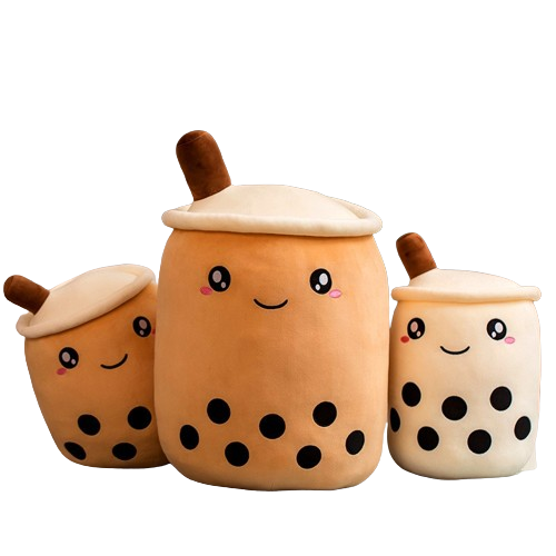 Decadentea Boba Milk Tea Plush Toy