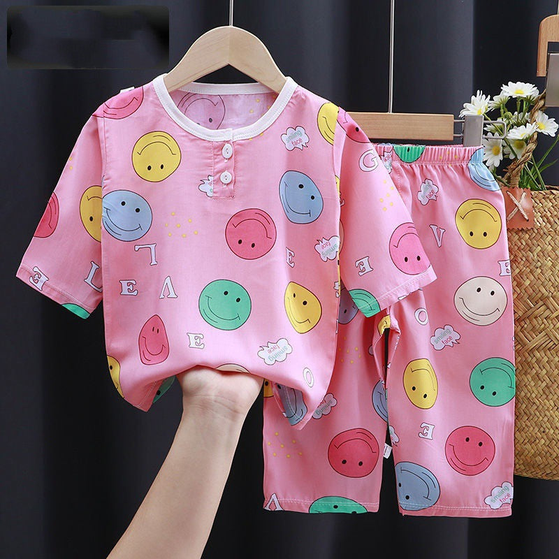 SummerCool Cotton Silk Air-conditioning Baby Clothes