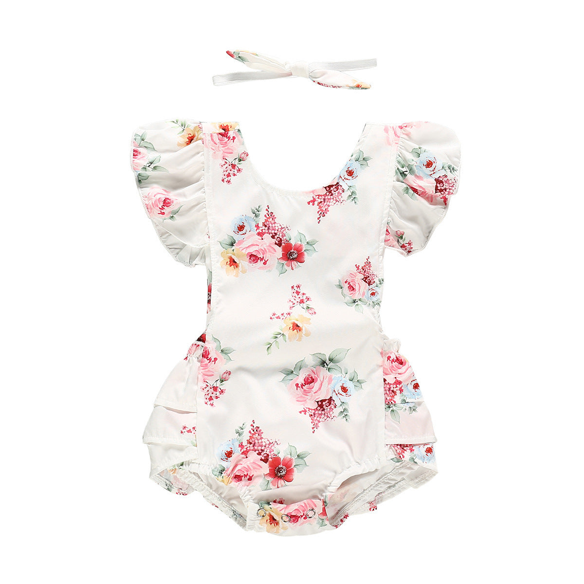 PetalPrincess: Summer Children's Floral Girl Baby Clothing