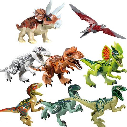 DinoBrick Mini Dinosaur Figures Building Blocks: Kids Toys For Children